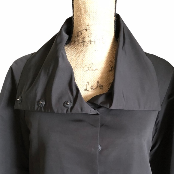 Rafaella 3/4 Sleeve Black Jacket with Pockets Size S - Picture 13 of 16